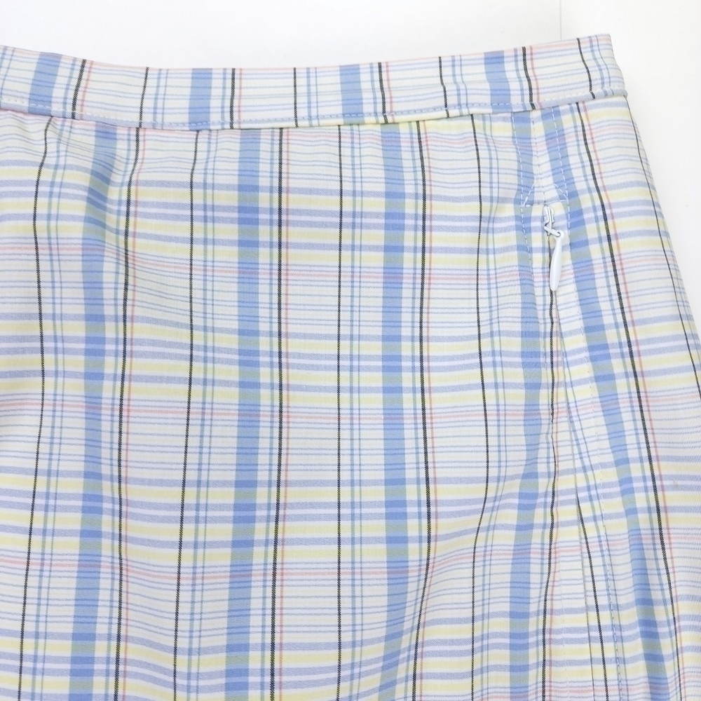 Tail Golf Tennis Pastel Blue Plaid  Skorts Size 2 - Picture 5 of 11